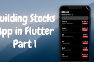 Cree la aplicación Apple Stocks con Flutter (Parte 1)